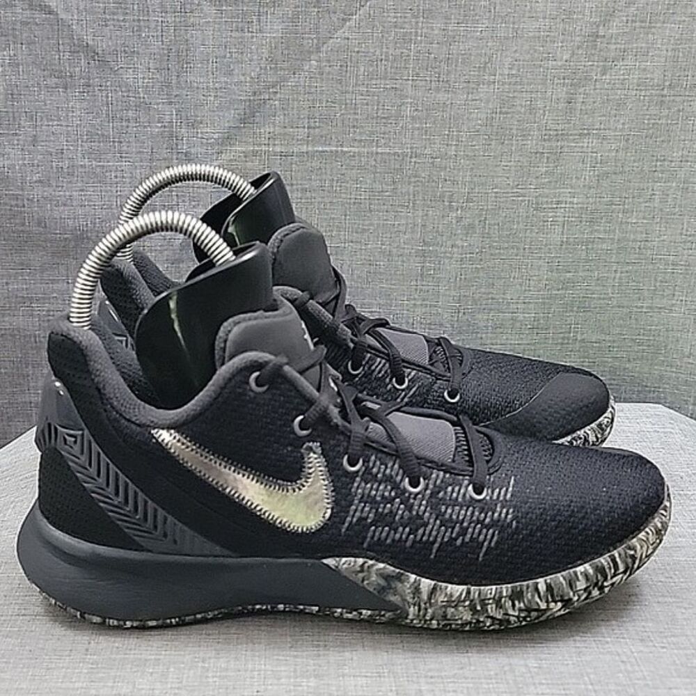 Nike Kyrie Flytrap 2 AO4436-009 Black / Silver II Kyrie Irving Basketball Mens 8